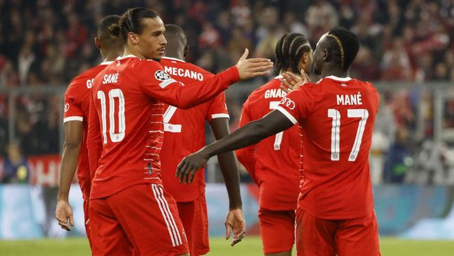 Bayern Munchen jadi satu-satunya tim yang mampu mencatat poin sempurna di fase grup Liga Champions musim ini.