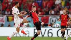 Gol Ziyech Dianulir, Belgia vs Maroko Imbang di Babak Pertama