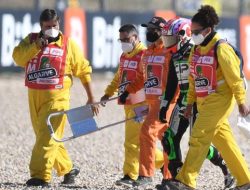 Masia Minta Maaf Usai Adu Jotos di FP3 Moto3 Valencia