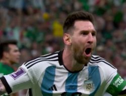 Messi Cetak Gol Penting Saat Argentina Hajar Meksiko