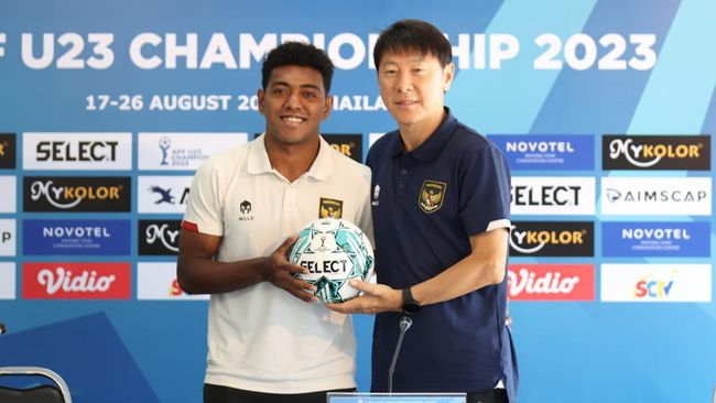 Shin Tae Yong mendapat pujian dari Hoang Anh Tuan jelang laga Indonesia vs Vietnam pada final Piala AFF U-23 2023.