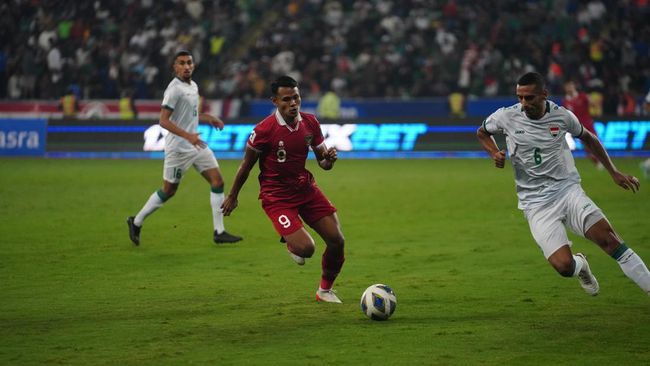 Timnas Indonesia kalah dari Irak pada laga kualifikasi Piala Dunia 2026 di Stadion Internasional, Basra, Irak, Kamis (16/11) malam.