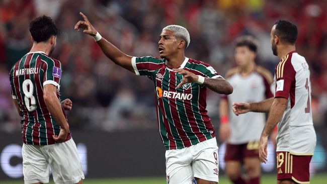 Fluminense lolos ke final Piala Dunia Antarklub 2023 usai mengalahkan Al Ahly 2-0 di Stadion King Abdullah Sports City, Selasa (19/12) dini hari WIB.