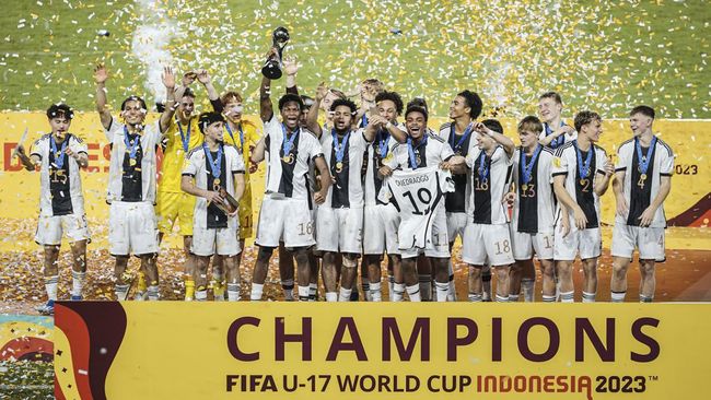 Kapten timnas Jerman Ilkay Gundogan titip untuk Indonesia setelah Jerman U-17 juara Piala Dunia U-17 2023.