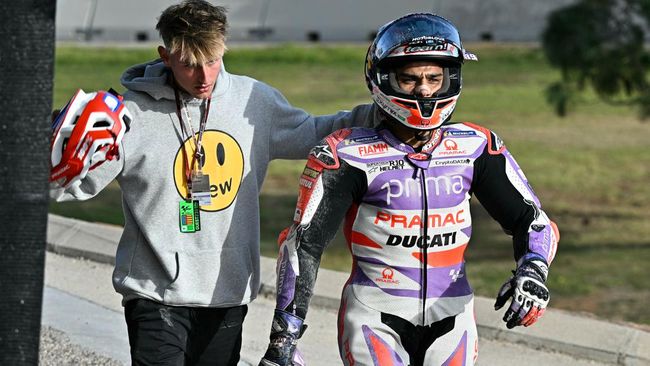 Jorge Martin mengaku kaget usai mengintip data Marc Marquez bersama Ducati di tes Valencia jelang MotoGP 2024.