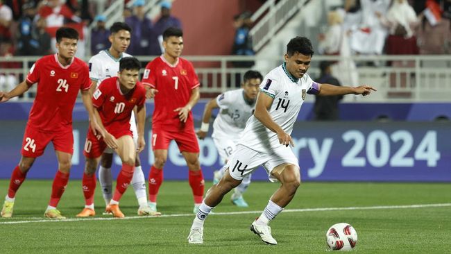 Kutukan Shin Tae Yong saat melawan Vietnam bersama Timnas Indonesia berakhir berkat kemenangan 1-0 pada laga Grup D Piala Asia 2023.
