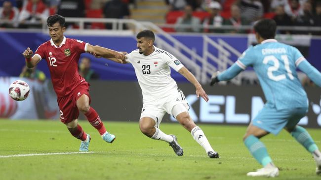 Merujuk statistik resmi AFC, Irak memang pantas meraih kemenangan atas Indonesia di Piala Asia 2023 karena unggul di berbagai lini.