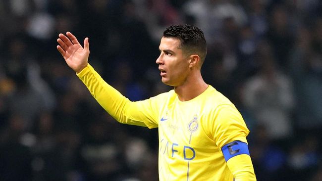 Cristiano Ronaldo mencetak gol penentu kemenangan Al Nassr atas Al Fayha pada leg pertama 16 besar Liga Champions Asia, Kamis (15/2) dini hari WIB.