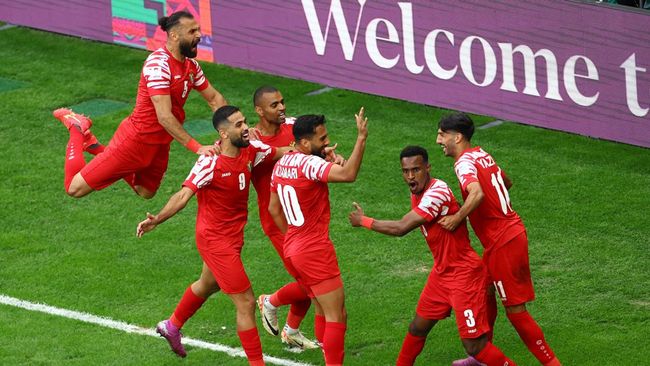 Yordania mencetak sejarah manis di Piala Asia 2023 (2024) dengan mencapai babak semifinal turnamen ini untuk pertama kalinya.
