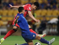 Thailand Babak Belur Kalah 0-3 dari Korea Selatan